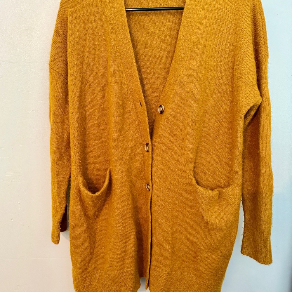 Madewell Women’s Merino Wool Boyfriend Cardigan size XS